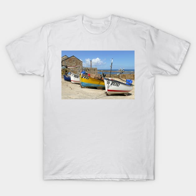 Sennen Cove, Cornwall T-Shirt by Chris Petty